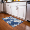 Piper Looms Mayfield Floral AMF857 Navy Machine Washable Area Rug Scatter Lifestyle Image Feature
