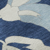 Piper Looms Mayfield Floral AMF857 Navy Machine Washable Area Rug Swatch Image