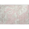 Piper Looms Mayfield Floral AMF857 Pink Machine Washable Area Rug Scatter Main Image