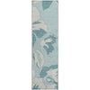 Piper Looms Mayfield Floral AMF857 Teal Machine Washable Area Rug Runner Main Image