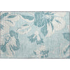 Piper Looms Mayfield Floral AMF857 Teal Machine Washable Area Rug Scatter Main Image