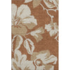 Piper Looms Mayfield Floral AMF857 Terracotta Machine Washable Area Rug main image