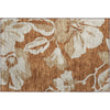 Piper Looms Mayfield Floral AMF857 Terracotta Machine Washable Area Rug Scatter Main Image