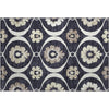 Piper Looms Mayfield Medallions AMF858 Black Machine Washable Area Rug Scatter Main Image