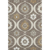 Piper Looms Mayfield Medallions AMF858 Brown Machine Washable Area Rug main image