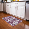 Piper Looms Mayfield Medallions AMF858 Eggplant Machine Washable Area Rug Scatter Lifestyle Image Feature