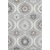 Piper Looms Mayfield Medallions AMF858 Gray Machine Washable Area Rug main image