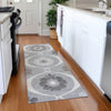Piper Looms Mayfield Medallions AMF858 Gray Machine Washable Area Rug Runner Lifestyle Image Feature