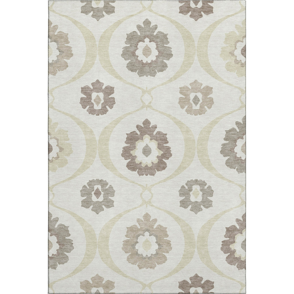 Piper Looms Mayfield Medallions AMF858 Ivory Machine Washable Area Rug main image