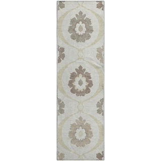 Piper Looms Mayfield Medallions AMF858 Ivory Machine Washable Area Rug Runner Main Image