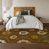 Piper Looms Mayfield Medallions AMF858 Mocha Machine Washable Area Rug Lifestyle Image Feature