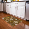 Piper Looms Mayfield Medallions AMF858 Mocha Machine Washable Area Rug Scatter Lifestyle Image Feature