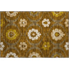 Piper Looms Mayfield Medallions AMF858 Mocha Machine Washable Area Rug Scatter Main Image