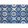 Piper Looms Mayfield Medallions AMF858 Navy Machine Washable Area Rug Scatter Main Image