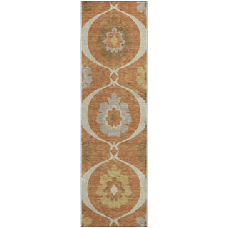 Piper Looms Mayfield Medallions AMF858 Paprika Machine Washable Area Rug Runner Main Image
