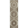 Piper Looms Mayfield Medallions AMF858 Taupe Machine Washable Area Rug Runner Main Image
