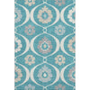 Piper Looms Mayfield Medallions AMF858 Teal Machine Washable Area Rug main image