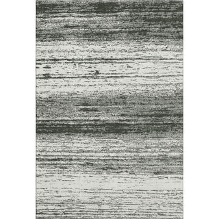 Piper Looms Mayfield Stripes AMF859 Black Machine Washable Area Rug main image