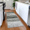 Piper Looms Mayfield Stripes AMF859 Black Machine Washable Area Rug Runner Lifestyle Image Feature