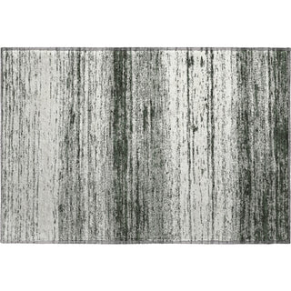 Piper Looms Mayfield Stripes AMF859 Black Machine Washable Area Rug Scatter Main Image