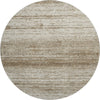 Piper Looms Mayfield Stripes AMF859 Brown Machine Washable Area Rug Round Main Image