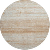 Piper Looms Mayfield Stripes AMF859 Copper Machine Washable Area Rug Round Main Image