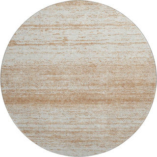 Piper Looms Mayfield Stripes AMF859 Copper Machine Washable Area Rug Round Main Image
