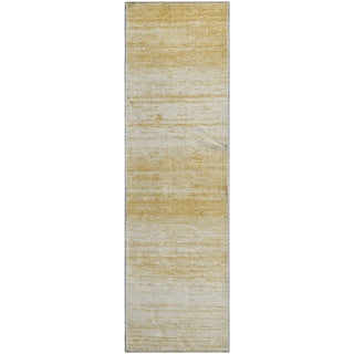 Piper Looms Mayfield Stripes AMF859 Gold Machine Washable Area Rug Runner Main Image