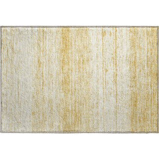 Piper Looms Mayfield Stripes AMF859 Gold Machine Washable Area Rug Scatter Main Image