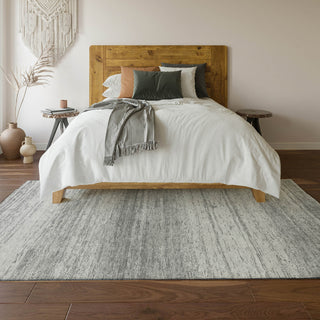 Piper Looms Mayfield Stripes AMF859 Gray Machine Washable Area Rug Lifestyle Image Feature