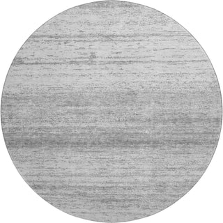 Piper Looms Mayfield Stripes AMF859 Gray Machine Washable Area Rug Round Main Image