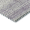 Piper Looms Mayfield Stripes AMF859 Lavender Machine Washable Area Rug Corner Image