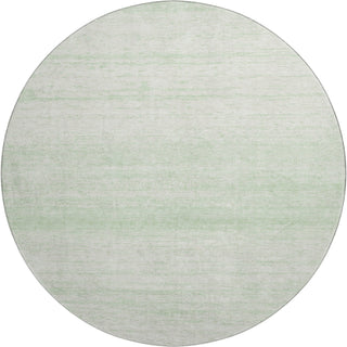 Piper Looms Mayfield Stripes AMF859 Mint Machine Washable Area Rug Round Main Image