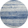 Piper Looms Mayfield Stripes AMF859 Navy Machine Washable Area Rug Round Main Image