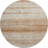 Piper Looms Mayfield Stripes AMF859 Paprika Machine Washable Area Rug Round Main Image