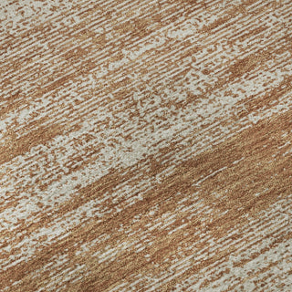 Piper Looms Mayfield Stripes AMF859 Paprika Machine Washable Area Rug Swatch Image