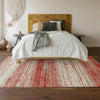 Piper Looms Mayfield Stripes AMF859 Red Machine Washable Area Rug Lifestyle Image Feature