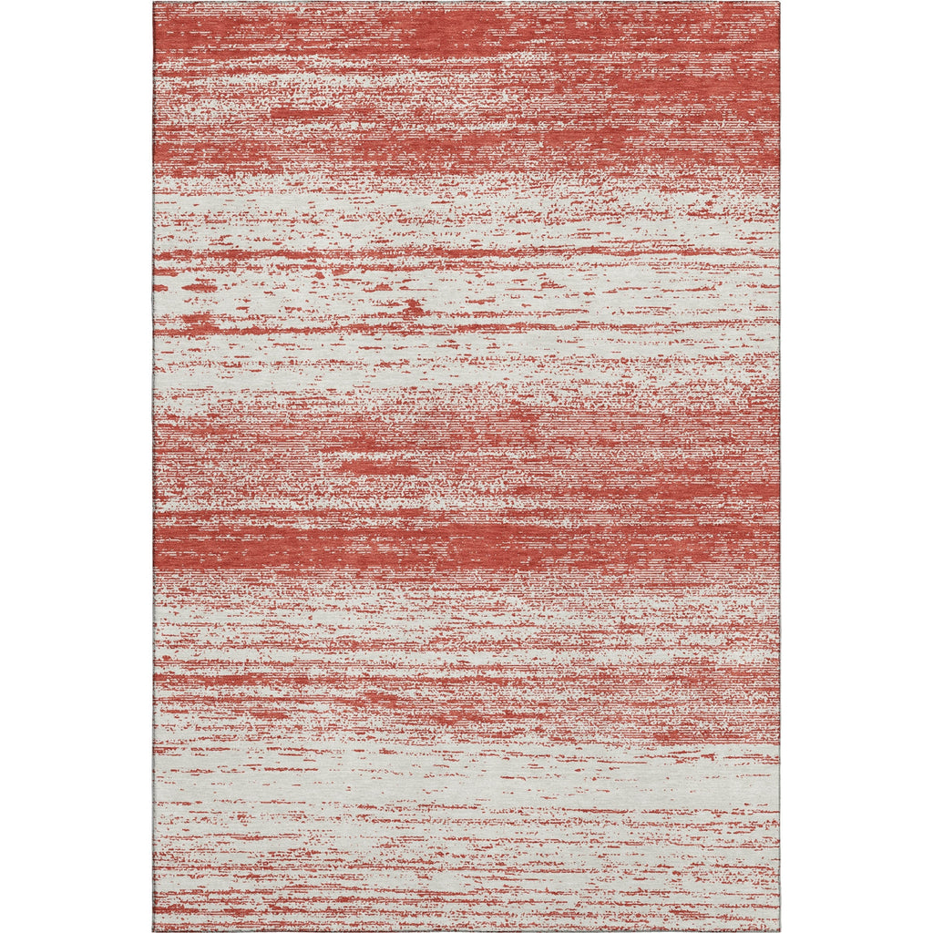 Piper Looms Mayfield Stripes AMF859 Red Machine Washable Area Rug main image