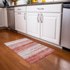 Piper Looms Mayfield Stripes AMF859 Red Machine Washable Area Rug Scatter Lifestyle Image Feature