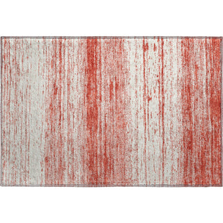 Piper Looms Mayfield Stripes AMF859 Red Machine Washable Area Rug Scatter Main Image