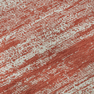 Piper Looms Mayfield Stripes AMF859 Red Machine Washable Area Rug Swatch Image