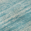 Piper Looms Mayfield Stripes AMF859 Teal Machine Washable Area Rug Swatch Image