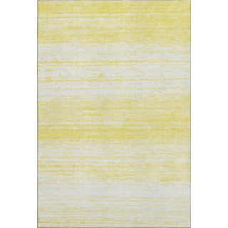 Piper Looms Mayfield Stripes AMF859 Yellow Machine Washable Area Rug main image