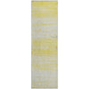 Piper Looms Mayfield Stripes AMF859 Yellow Machine Washable Area Rug Runner Main Image