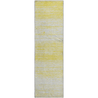 Piper Looms Mayfield Stripes AMF859 Yellow Machine Washable Area Rug Runner Main Image