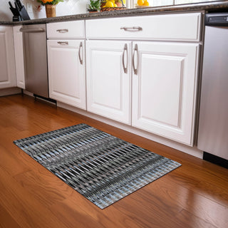 Piper Looms Mayfield Southwest AMF860 Black Machine Washable Area Rug Scatter Lifestyle Image Feature