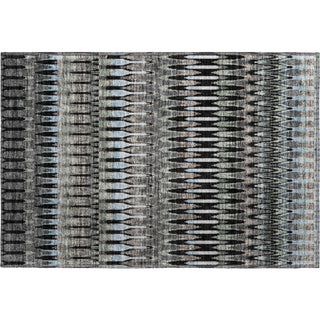 Piper Looms Mayfield Southwest AMF860 Black Machine Washable Area Rug Scatter Main Image