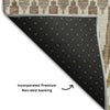 Piper Looms Mayfield Southwest AMF860 Brown Machine Washable Area Rug Backing Image