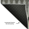 Piper Looms Mayfield Southwest AMF860 Charcoal Machine Washable Area Rug Backing Image