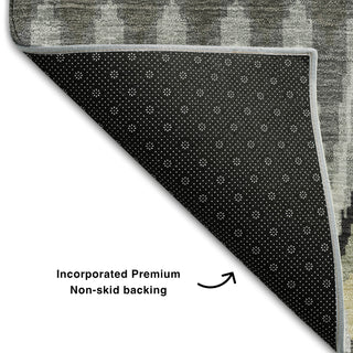 Piper Looms Mayfield Southwest AMF860 Charcoal Machine Washable Area Rug Backing Image